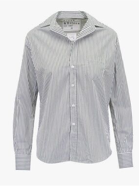 Frank & Eileen stripe relaxed button up shirt